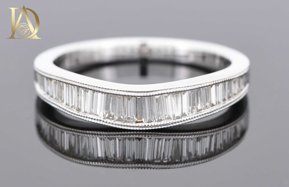 Нов Златен Пръстен с 1.10кт Естествени Диаманти