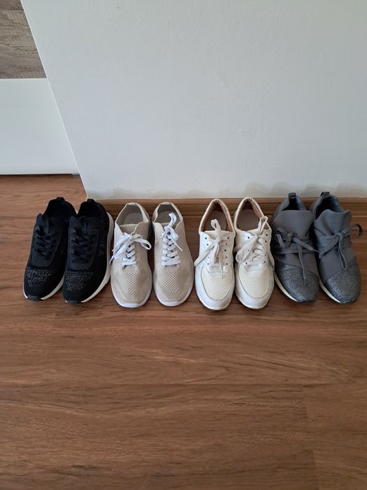 Есенни обувки леки и удобни носени броени пъти