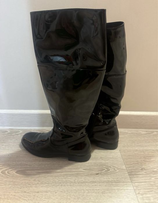 Кожаные сапоги Braska