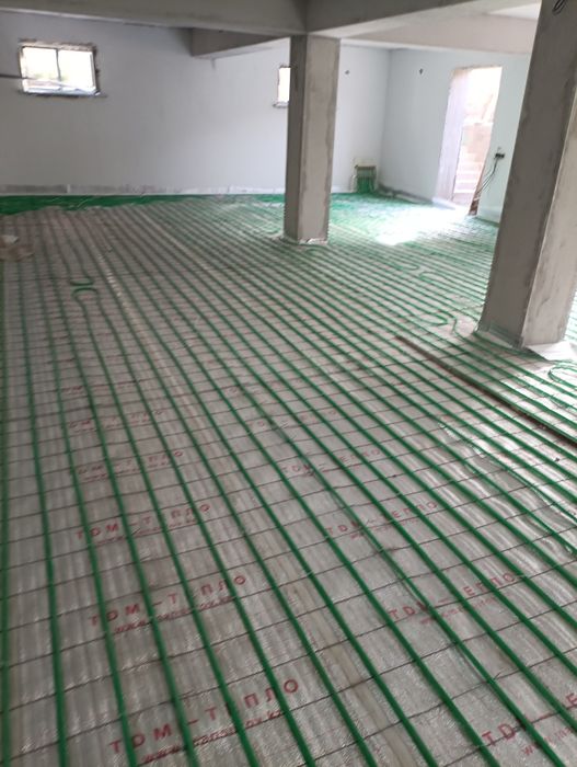 Теплый пол,котёл, батареи