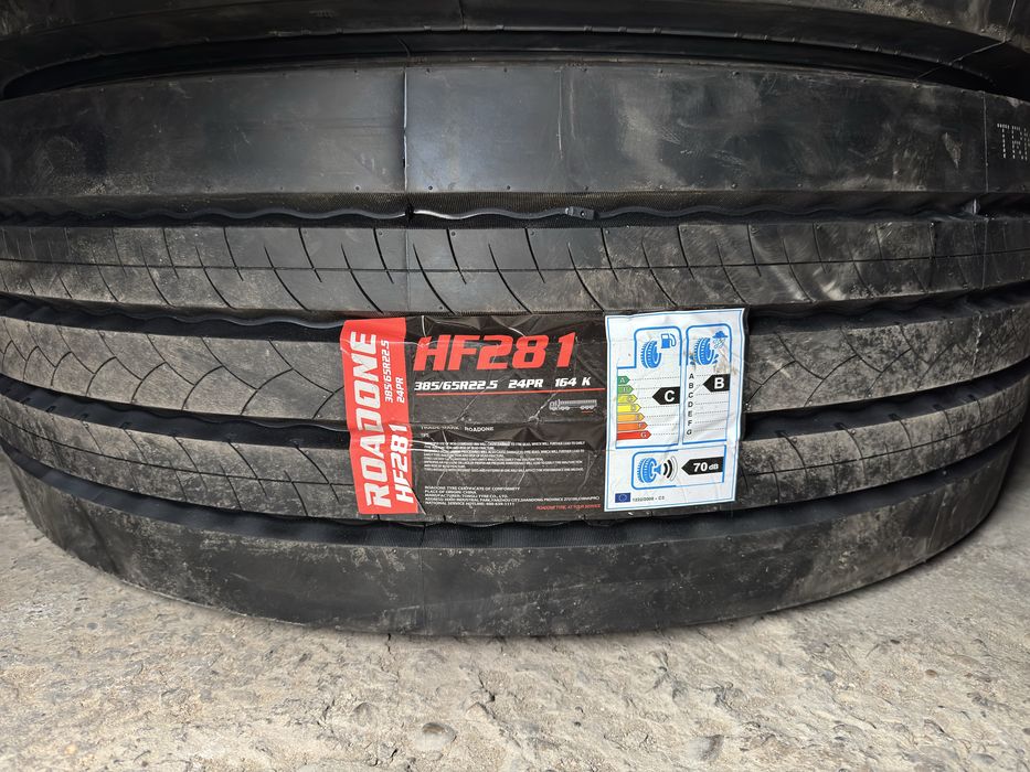 RA36 и HF281 386/65 R22.5, 24PR — новые шины Roadone бочка