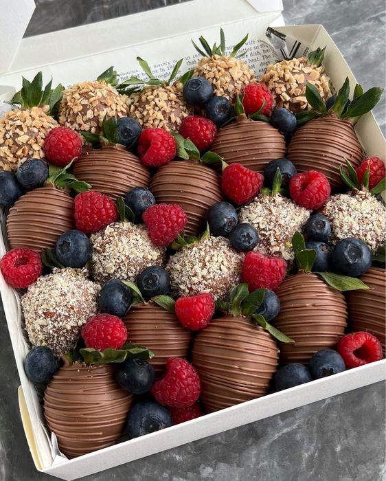 Клубника в шоколаде