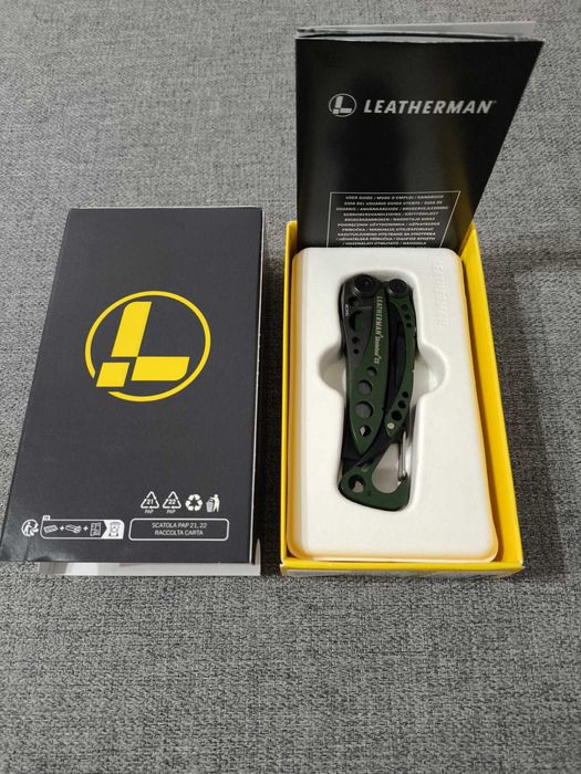 Leatherman Skeletool CX OD GREEN 154CM LAMA PREMIUM - NOU
