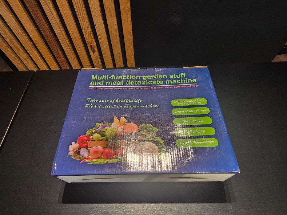 purificat/sterilizat fructe,legume,carne cu ozon/oxigen activ.