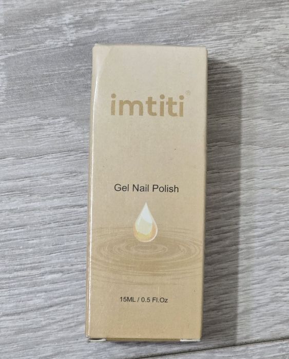 Ojă UV Gel clasică – Alb platinat cu sclipici, 15 ml