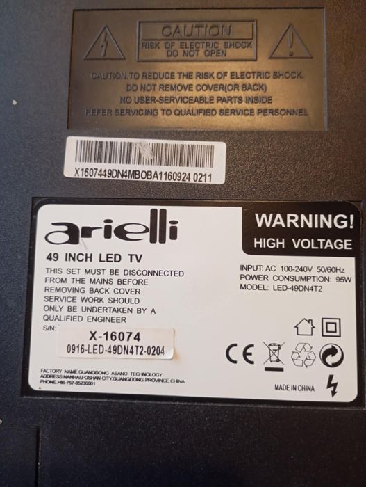 Arielli 49" Led TV-Smart