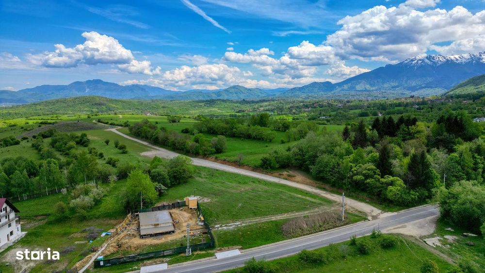 Teren intravilan 1273 mp zona Bran(Tohanita) la 4 km de Zarnesti