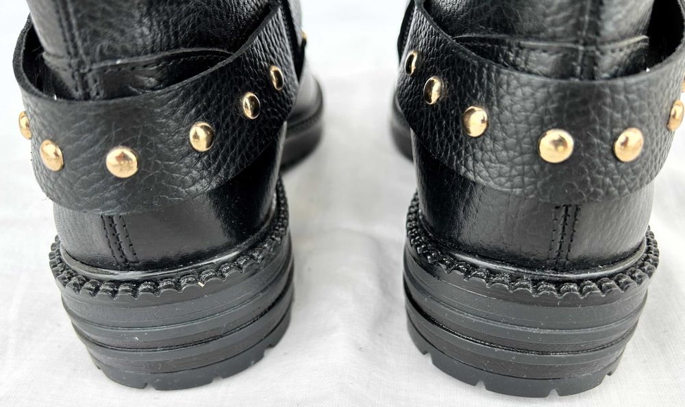 Botine din piele femei Kurt Geiger London, marimea 36, negru