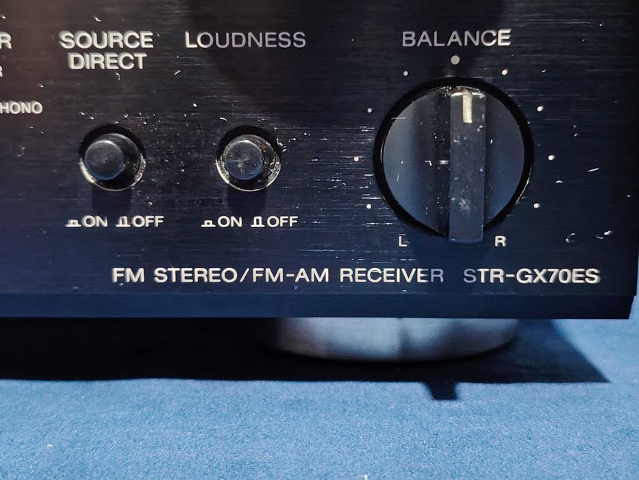 SONY STR-GX70ES FM Stereo Receiver, funcționează numai boxa dreapta
