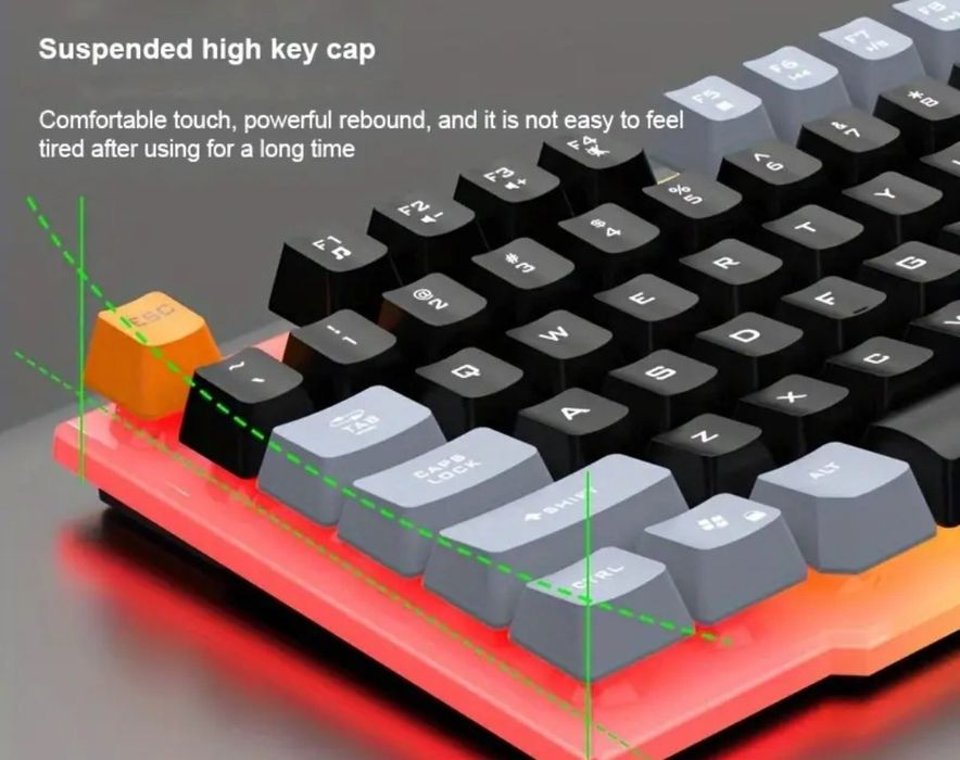 Игровая клавиатура с Rgb подсветкой.