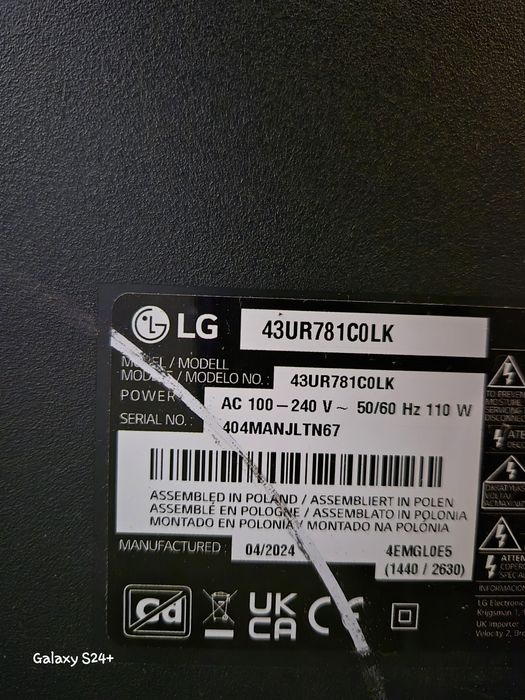 LG smart телевизор