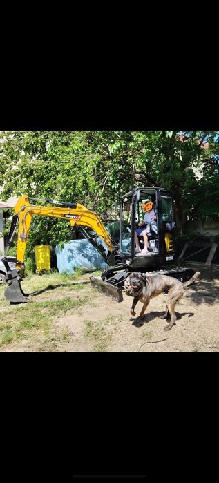 Miniexcavator sany sy 26u,,30 ore.