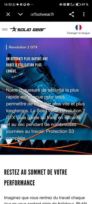 pantofi Solid Gear Revolution 2 GTX