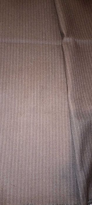 Черен габардин на черно райе