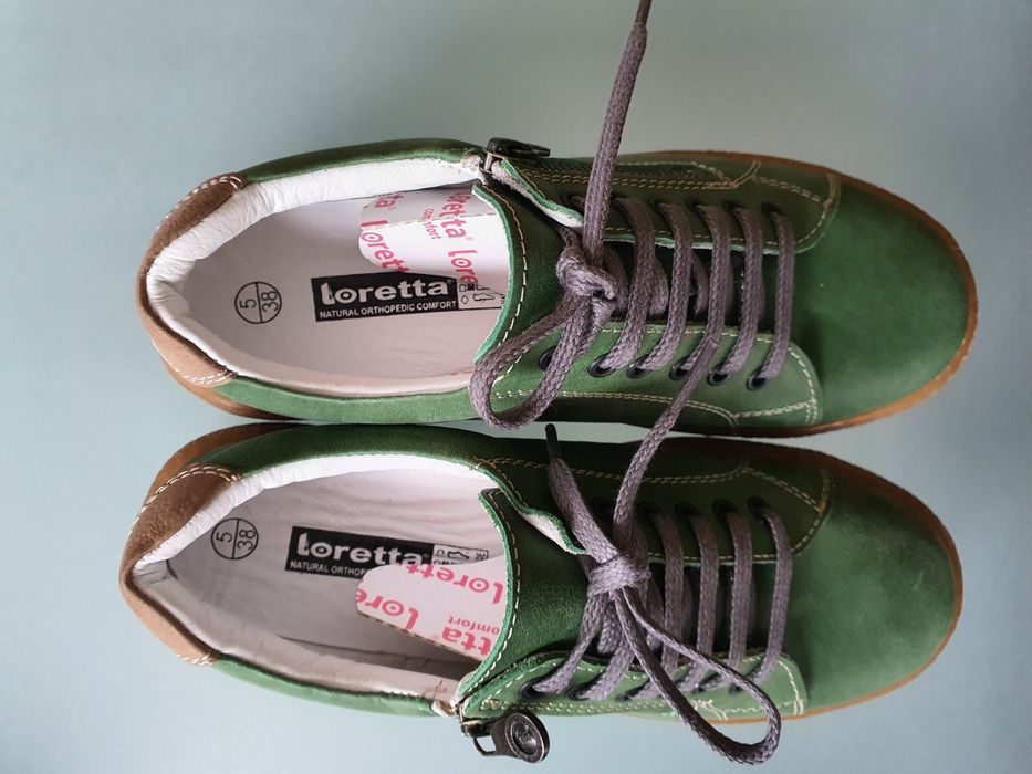 Дамски кожени обувки handmade Loretta