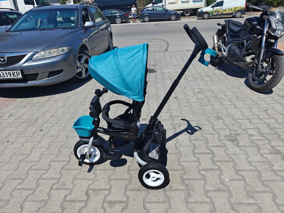 BYOX Детска триколка Flexy LUX син