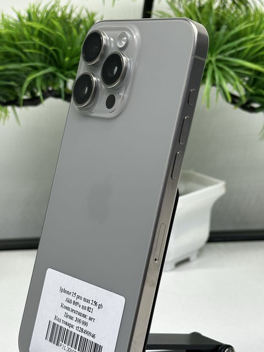 iphone 15 pro max 256 gb Akb 86% цп 821