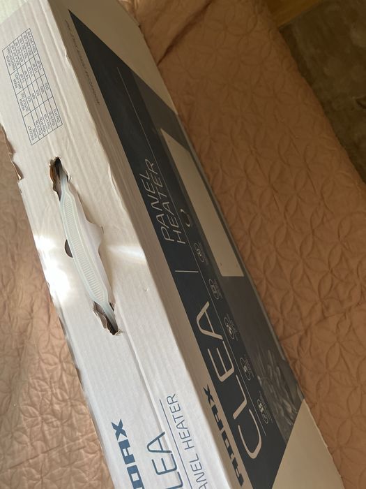 Adax clea 1200w черен WI-FI