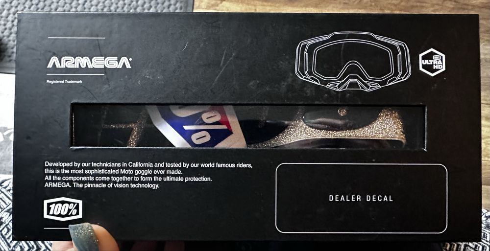 Ochelari motocross 100% ARMEGA HIPER Bronze