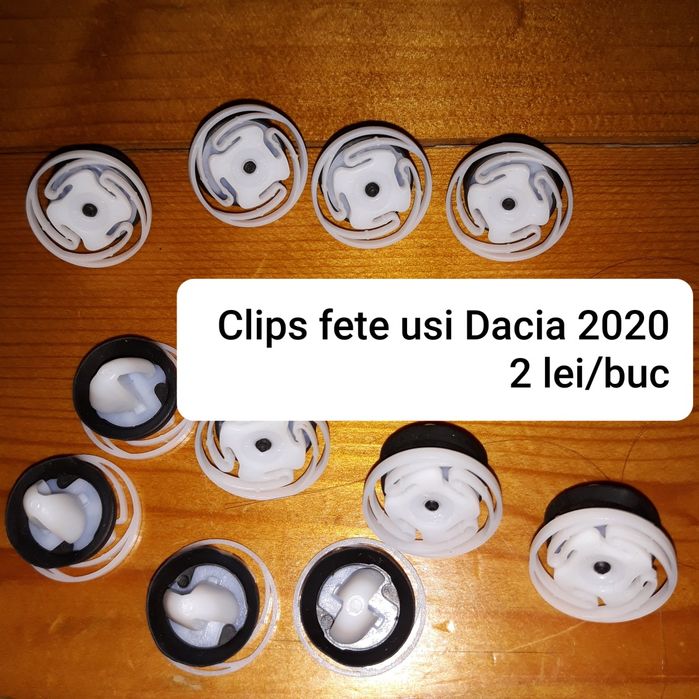 Vand clipsuri pentru panou usa Dacia, Renault,Citroen,Peugeot