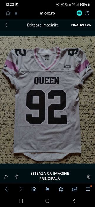 Tricou fotbal American marimea M 92 Queen