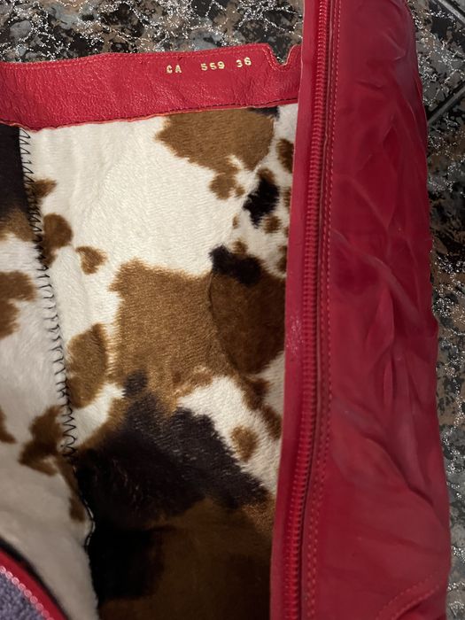 Дамски ботуши, естествена кожа, N 36