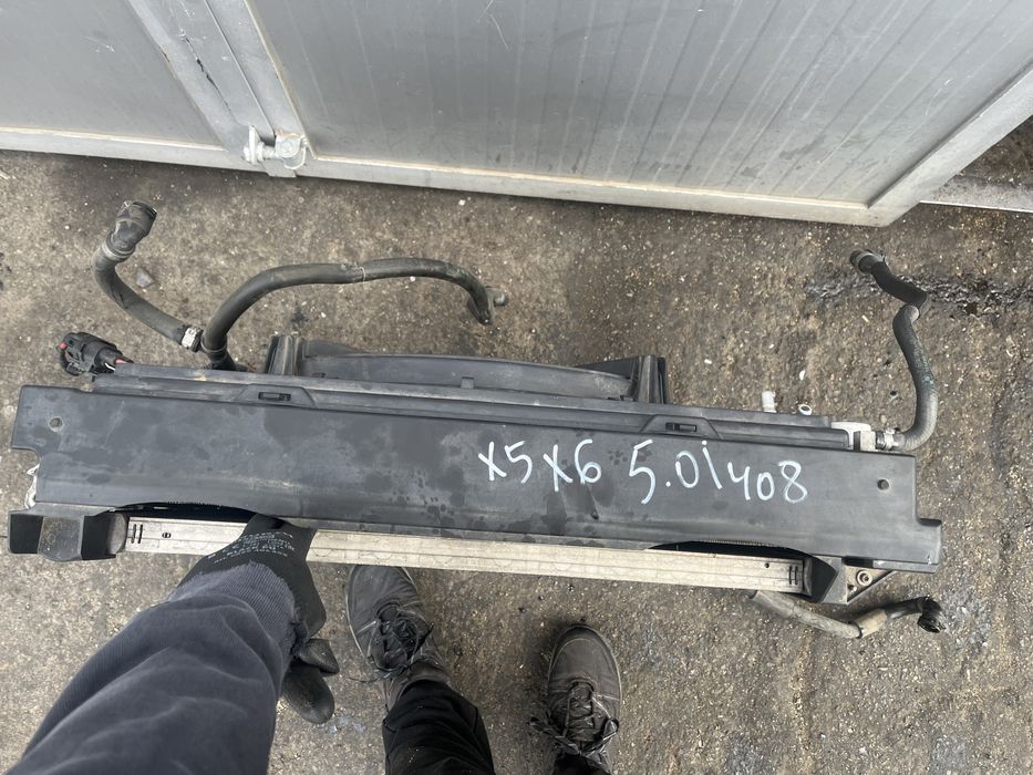 Перка и радиатори бмв х5/х6 е70/71 5.0и ( raidatori bmw x6 5.0i )