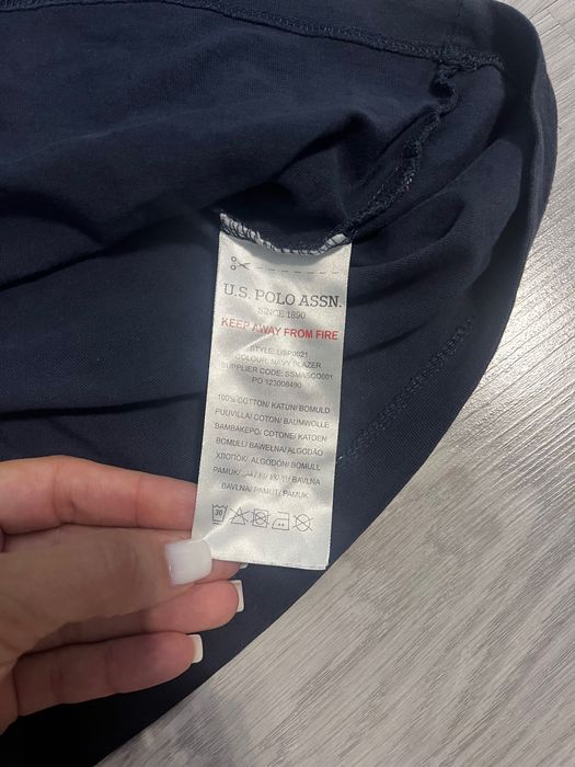 Детска тениска U.S. Polo Assn. – размер 6–7 години