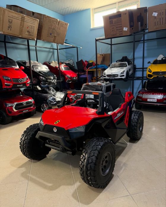 Yangi Monster Jeep 24V 4x4 | Yo’ltanlamas baggi 2 o’rindiqli va katta