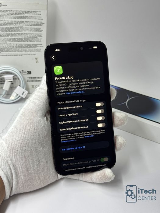 iPhone 14 Pro Max, 256GB, Black, 100% батерия, КАТО НОВ, ГАРАНЦИЯ!