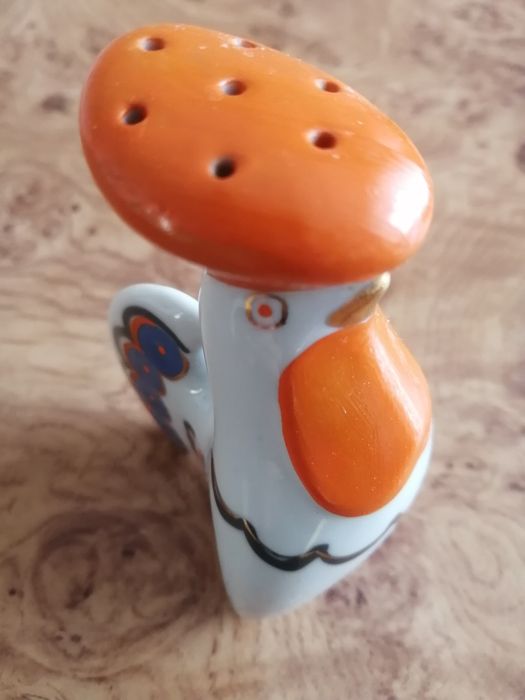 Солонка петушок для специй советский