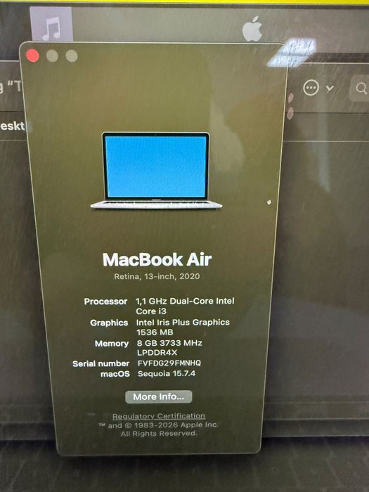 Macbook Air 13 2020 Amanet BKG