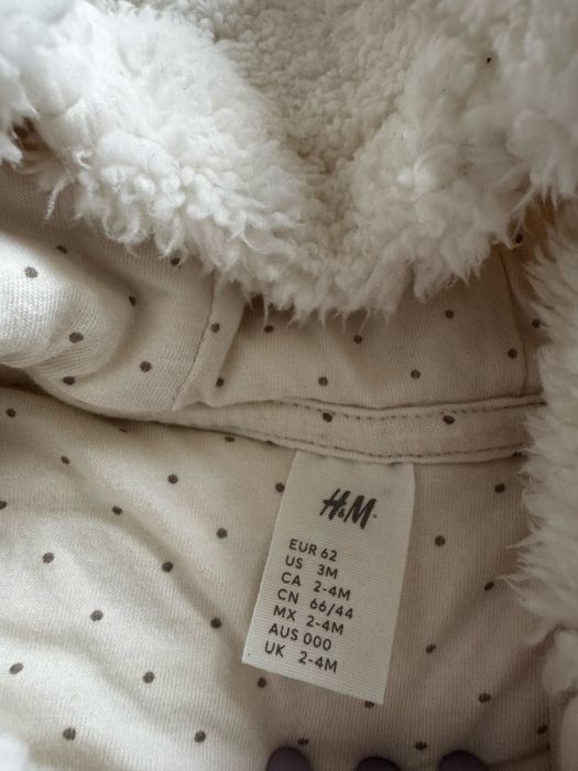 Бебешки зимен гащеризон Next и НМ