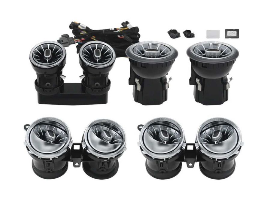 Grile ventilatie cu lumina ambientala Mercedes C E S  CLA GLE Class