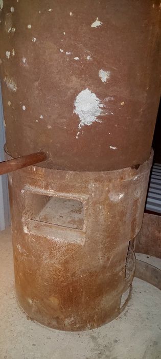 Печка для бани железная