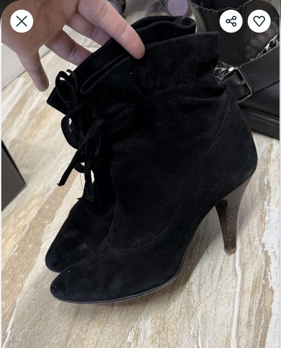 Продам  батильоны   Замша р,39-40