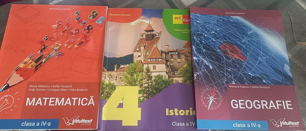 Lot 3 manuale clasa a IV a