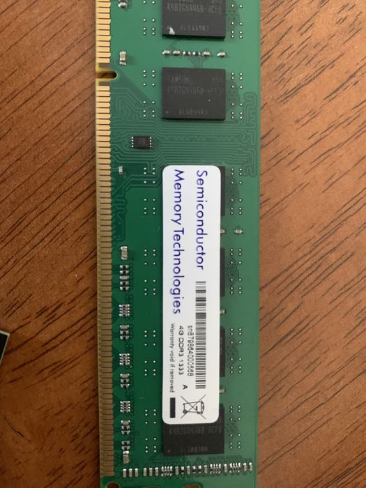 DDR3 4GB 1333Mhz