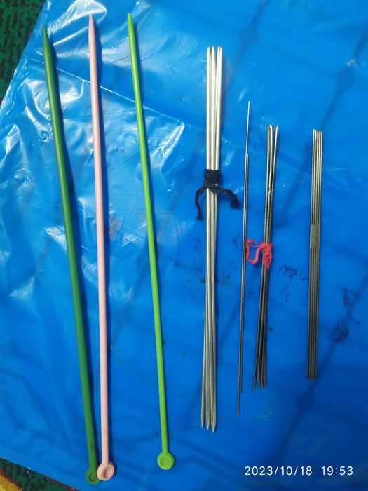 Спицы вязальные разных диаметров