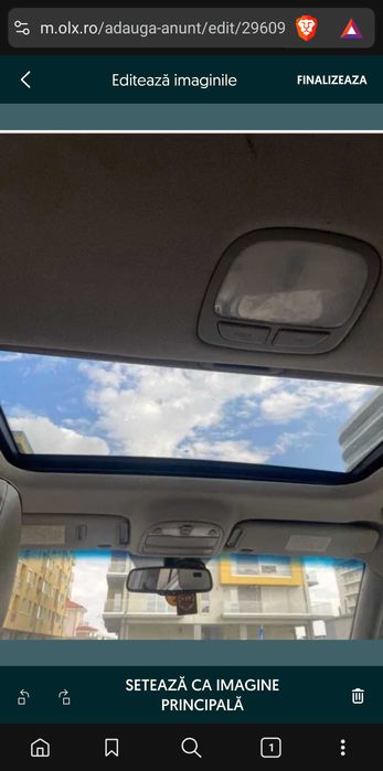 Hyundai Santa Fe cu trapa