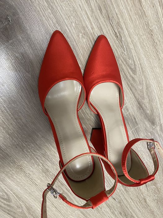 Pantofi eleganți roșii damă – NOU