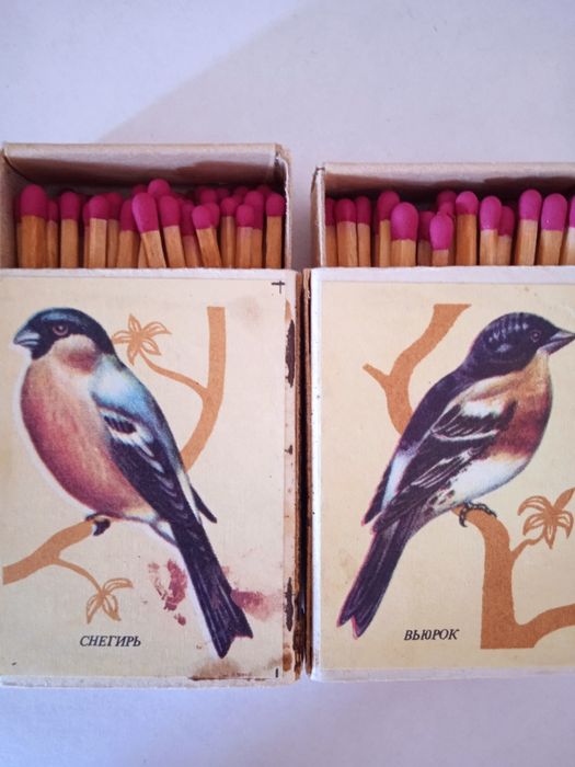 Спички из коллекции СССР