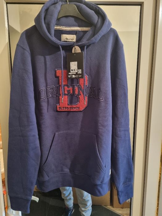 Bluza de molton cu gluga BLEND. Noua. Marimea M.