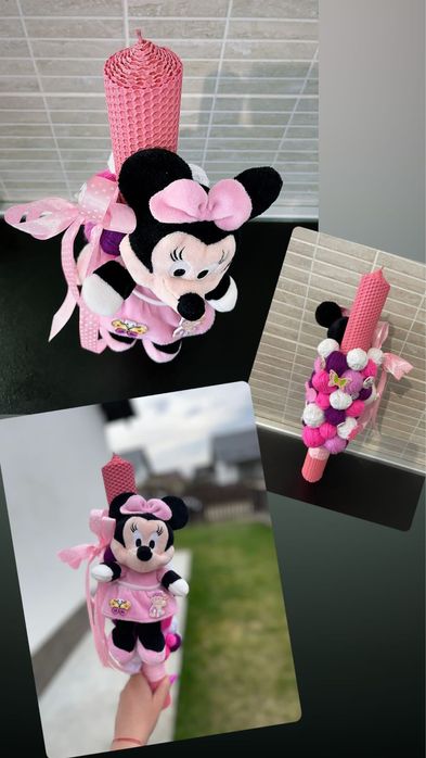 Lumânări botez din ceara naturală