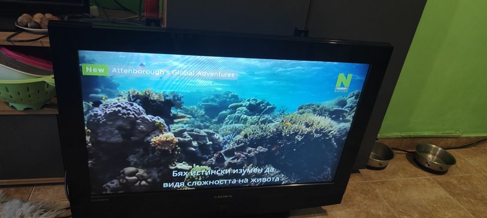 Телевизор 32" Crown LCD