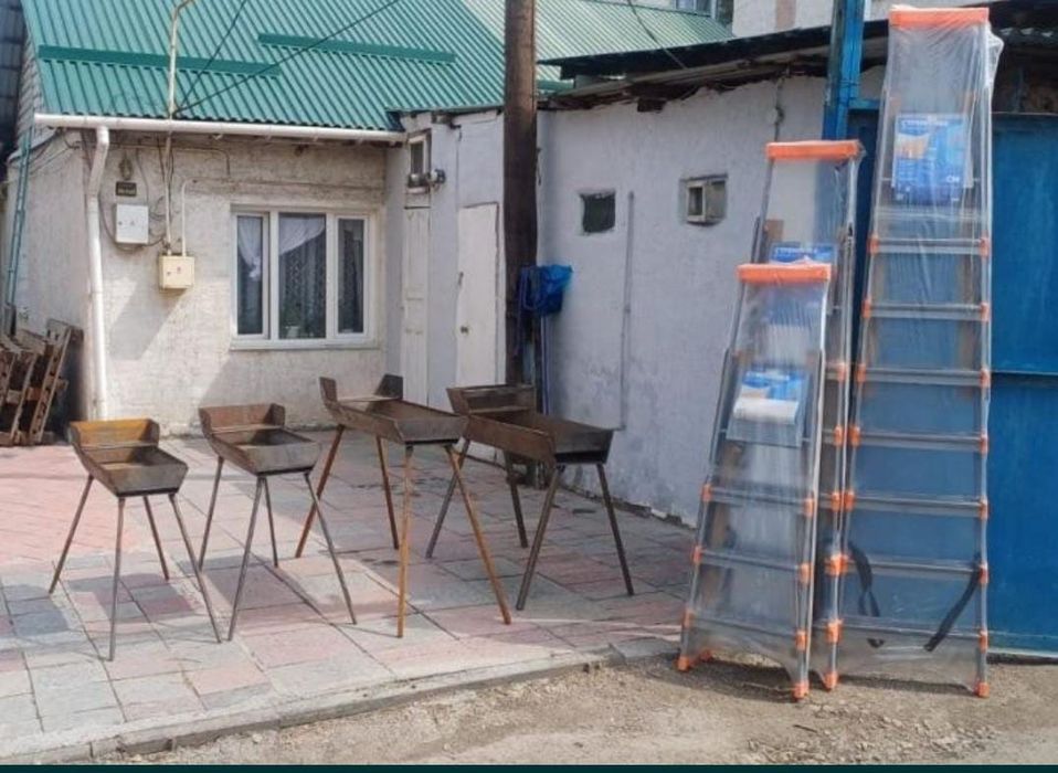 Мангал со съемными ножками