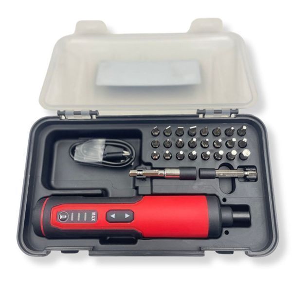 Комплект електрическа отвертка с акумулатор 3.6v с 27 сменяеми глави k