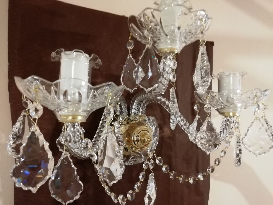 Стенни лампи с кристали Swarovski