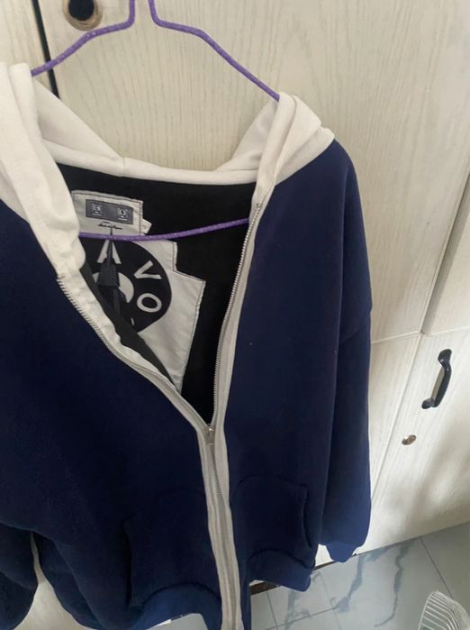 Зипка Cav Epmt block colour navy