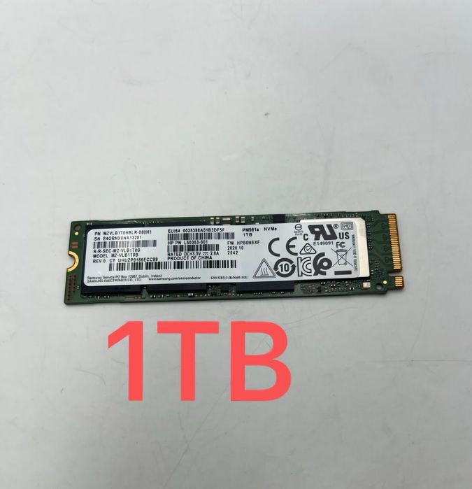 SAMSUNG SSD 1TB / 1 терабайт M2 NVME